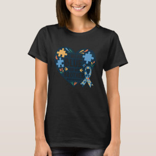 I Wear Blue for My Brother Autism Awareness T-Shirt