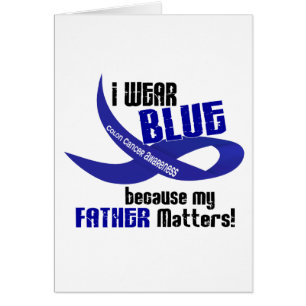 I Wear Blue For My Father 33 COLON CANCER