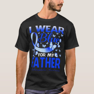 I Wear Blue For My FATHER Hydrocephalus Awareness T-Shirt