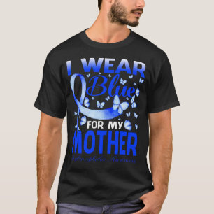 I Wear Blue For My MOTHER Hydrocephalus Awareness T-Shirt