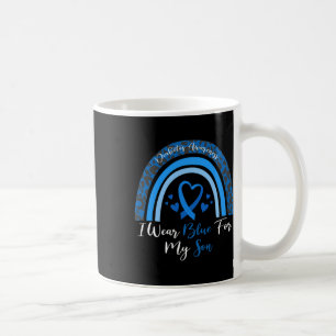 I Wear Blue For My Son Diabetes Awareness Month Gi Coffee Mug