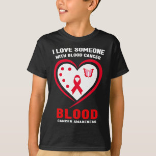 I Wear Burgundy Aunt Multiple Myeloma Awareness Bl T-Shirt