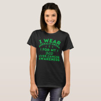 I Wear Emerald Green Liver Cancer Personalized