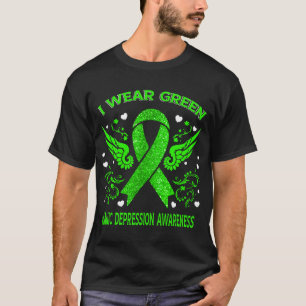 I Wear For Manic Depression Awareness T-Shirt