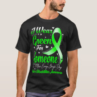 I Wear Green For BRAIN DISABILITIES Awareness