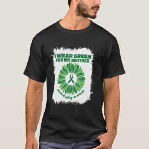 I Wear Green For My Brother Cp Cerebral Palsy Awar T-Shirt