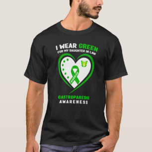 I Wear Green For My Daughter In Law Gastroparesis T-Shirt