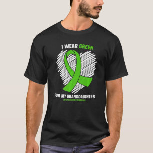 I Wear Green For My Granddaughter Bipolar Disorder T-Shirt