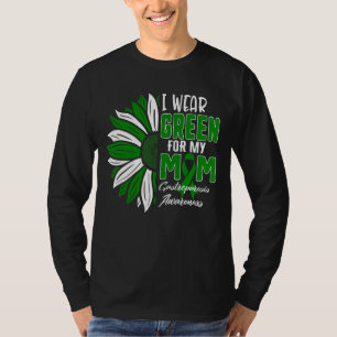 I Wear Green For My Mom Gastroparesis Awareness Ri T-Shirt