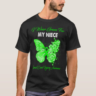 I Wear Green For My Niece Spinal Cord Injury Aware T-Shirt