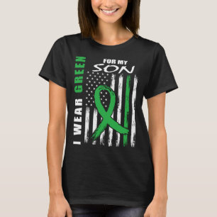 I Wear Green For My Son Kidney Disease Awareness F T-Shirt