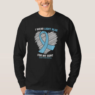 I Wear Light Blue For My Aunt Addisonu2019s Diseas T-Shirt