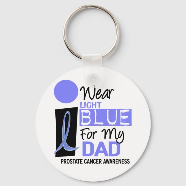 I Wear Light Blue For My Dad 9 PC Keychain (Front)