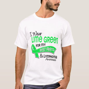 I Wear Lime Green 42 Best Friend Lymphoma T-Shirt