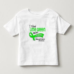 I Wear Lime Green 42 Mommy Muscular Dystrophy Toddler T-shirt