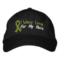 I Wear Lime Green For My Hero - Lymphoma