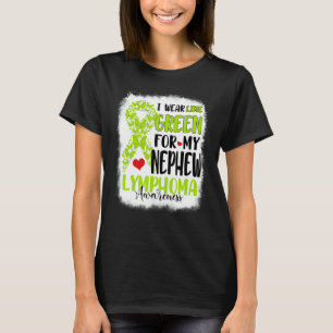 I Wear Lime Green Nephew Lymphoma Awareness Month T-Shirt