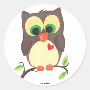 'I wear my heart on my sleeve' stickers