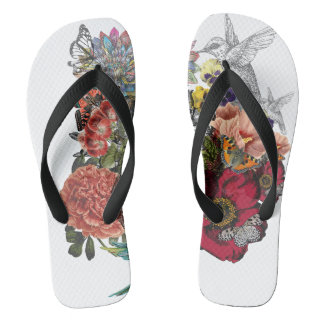 I wear my heart on my sole flip flops