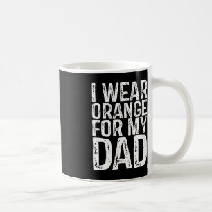 I Wear Orange For My Dad Leukaemia Awareness Coffee Mug