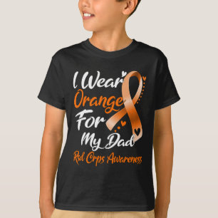 I Wear Orange For My Dad Rsd Crps Awareness  T-Shirt