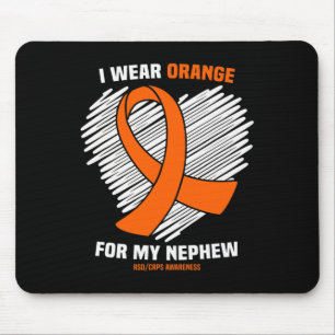 I Wear Orange For My Nephew Rsdcrps Awareness Mouse Pad