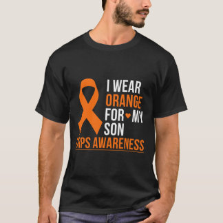 I Wear Orange For My Son Rsd Crps Awareness Month T-Shirt