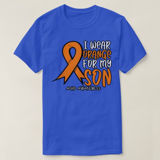 I Wear Orange For My Son T-Shirt (Design Front)