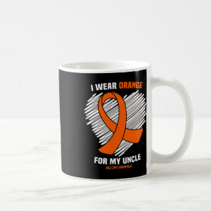 I Wear Orange For My Uncle Rsdcrps Awareness  Coffee Mug