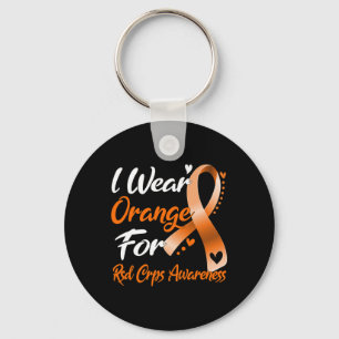 I Wear Orange For Rsd Crps Awareness  Keychain