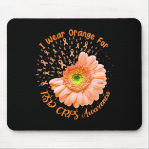 I Wear Orange For Rsd Crps Awareness Survivor Figh Mouse Pad