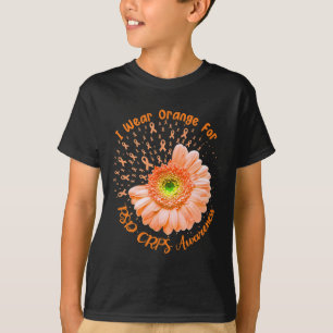 I Wear Orange For Rsd Crps Awareness Survivor Figh T-Shirt