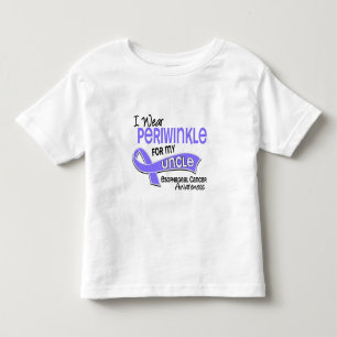 I Wear Periwinkle 42 Uncle Esophageal Cancer Toddler T-shirt