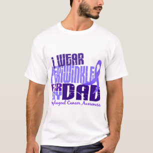 I Wear Periwinkle For My Dad 6.4 Esophageal Cancer T-Shirt