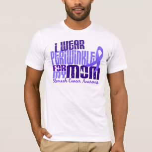 I Wear Periwinkle For My Mom 6.4 Stomach Cancer T-Shirt