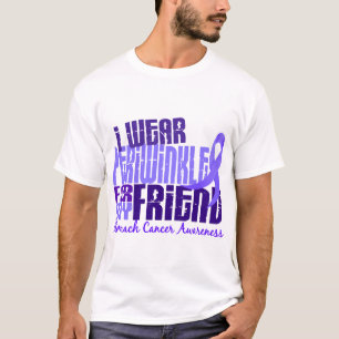 I Wear Periwinkle Friend 6.4 Stomach Cancer T-Shirt