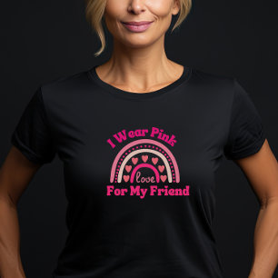 I Wear Pink Breast Cancer Awareness T-Shirt