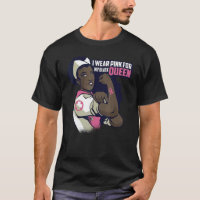 I Wear Pink For My Black Queen Mama Ribbon Melanin