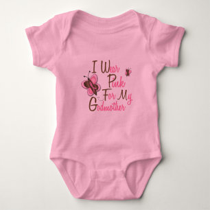 I Wear Pink For My Godmother 22 BREAST CANCER Tees