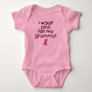 I Wear Pink for My Grammy ($18.95) Baby Bodysuit