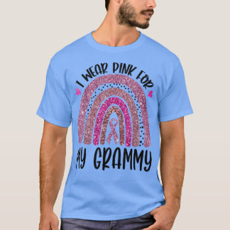 I Wear Pink For My Grammy Breast Cancer Awareness T-Shirt