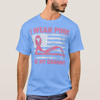 I Wear Pink For My Grammy Breast Cancer Awareness  T-Shirt