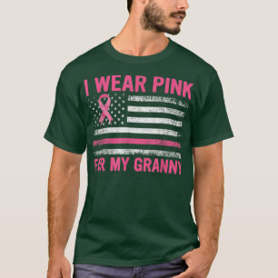 I Wear Pink For My Granny Breast Cancer Awareness T-Shirt