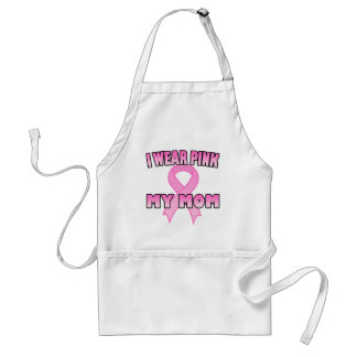 I Wear Pink for My Mom Apron