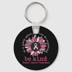 I Wear Pink For Someone Special Breast Cancer Awar Keychain