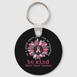 I Wear Pink For Someone Special Breast Cancer Awar Keychain