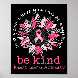 I Wear Pink For Someone Special Breast Cancer Awar Poster