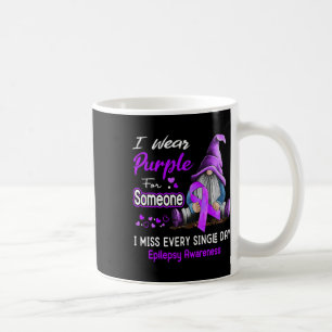 I Wear Purple For Epilepsy Awareness  Coffee Mug