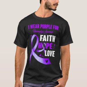 I Wear Purple For Fibromyalgia Awareness T-Shirt