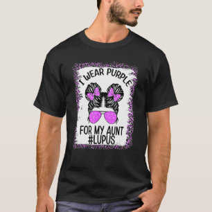 I Wear Purple For My Aunt Lupus Awareness Survivor T-Shirt
